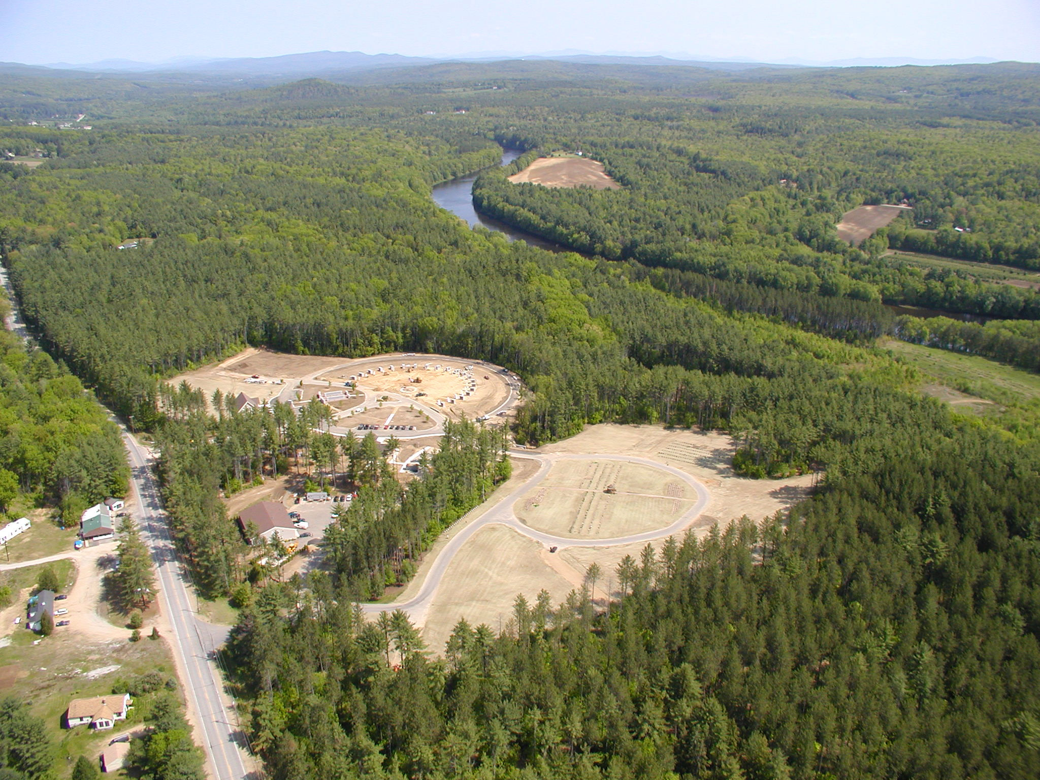 2003 Aerial View of Construction of NHSVC